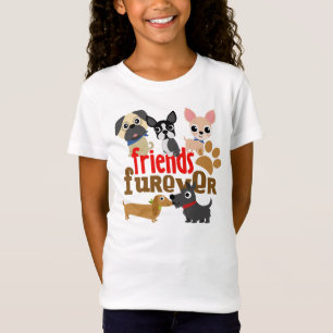 T-Shirt Amis Chiens Furever Chiens Chiens Chiens Chiens Ch