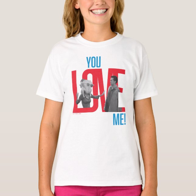 T-shirt AMIS™ | Citation You Love Me (Devant)