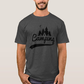 T-shirt amis de camping de luxe