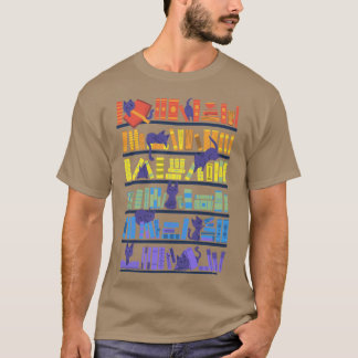 T-shirt Amis de chatons de bibliothèque