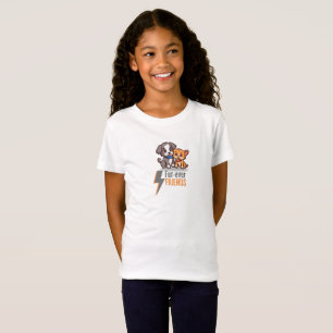 T-Shirt Amis de fourrure - Besties de chien et de chats mi