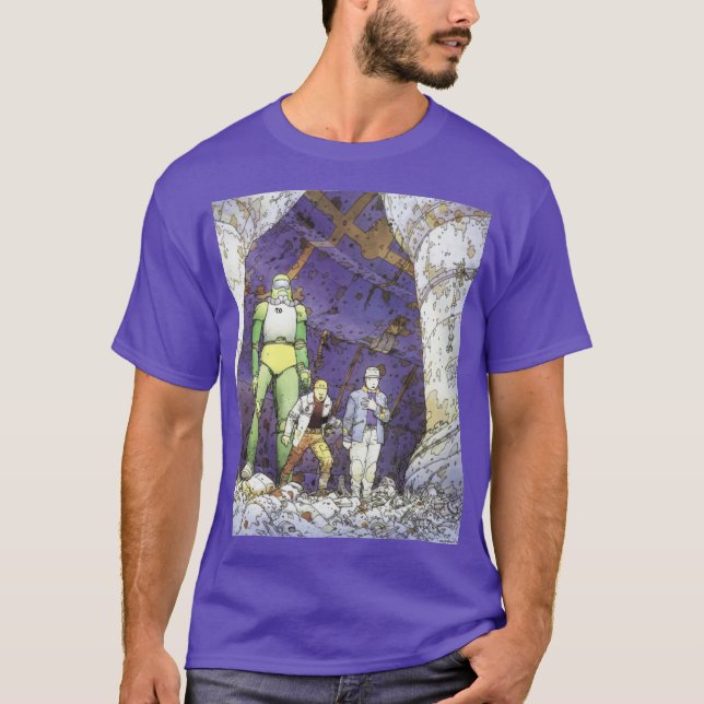 T-shirt amis de Jean Giraud Moebius (Devant)