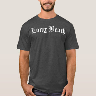 T-shirt Amis de la musique hip hop Old English de Long Bea
