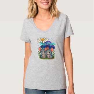 T-shirt Amis de la souris sur le terrain