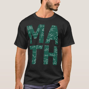 T-shirt Amis de mot MATH