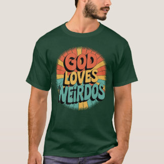 T-shirt Amis des vieux fous de Dieu
