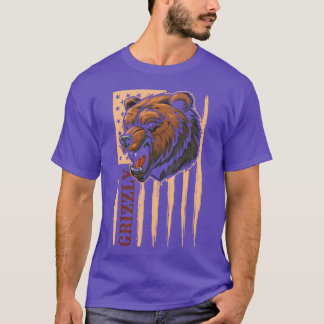 T-shirt Amis d'hibernation d'ours grizzly d'animal sauvage