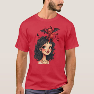T-shirt Amis du diable d'amour