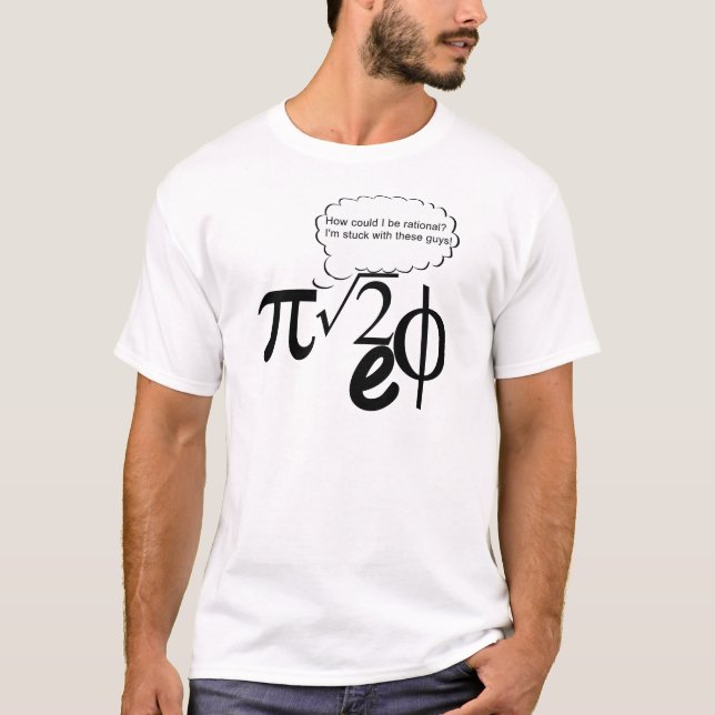 T-shirt Amis irrationnels (Devant)