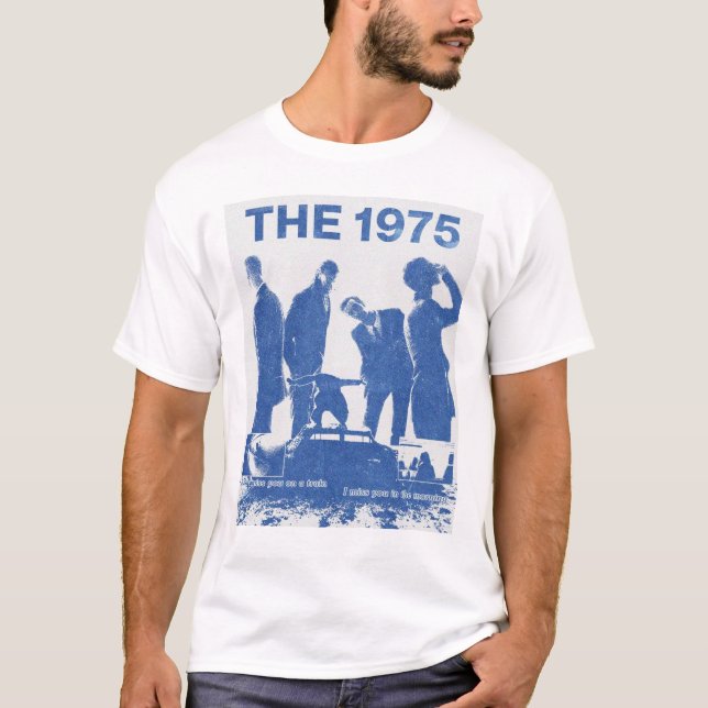T-shirt "Amis manquants, Appliquer à l'intérieur" (Devant)