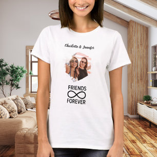 T-shirt Amis pour toujours infini noms de photo