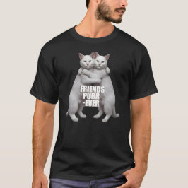 T-shirt Amis Purr-Ever