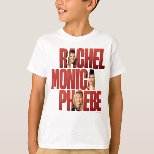 T-shirt AMIS™ | Rachel, Monica & Phoebe (Devant)