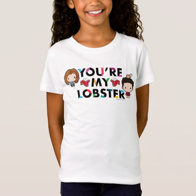 T-Shirt AMIS™ | Ross & Rachel Lobster Chibi (Devant)