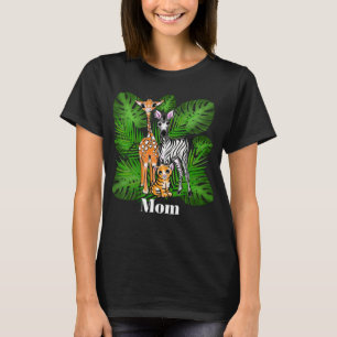 T-shirt Amis Safari - Giraffe, Zèbre, Tigre, jungle