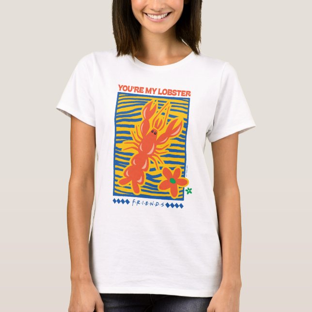 T-shirt AMIS™ | Vous êtes mon homard vibrant graphique (Devant)