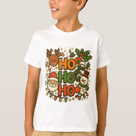 T-shirt AMITA | HO HO HO Holiday Crew Tee