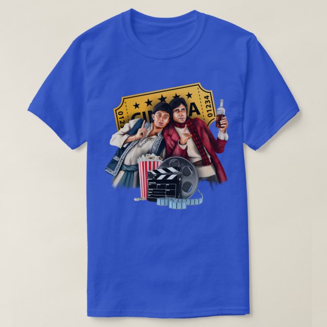 T-shirt Amitabh Bachchan Et Mithun Chakraborty (Design devant)
