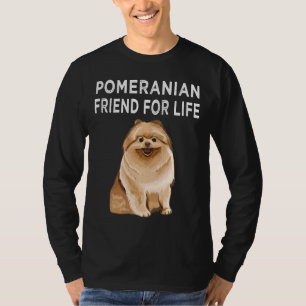 T-shirt Amitié Poméranienne Pour La Vie Amitié Chien