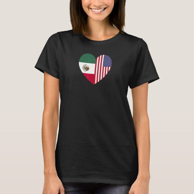 T-shirt Amitié pour l'Amérique et le Mexique (Devant)