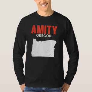 T-shirt Amity Oregon USA State America Travel Oregon