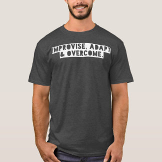 T-shirt Amme d'adaptation improvisée surmontée 1