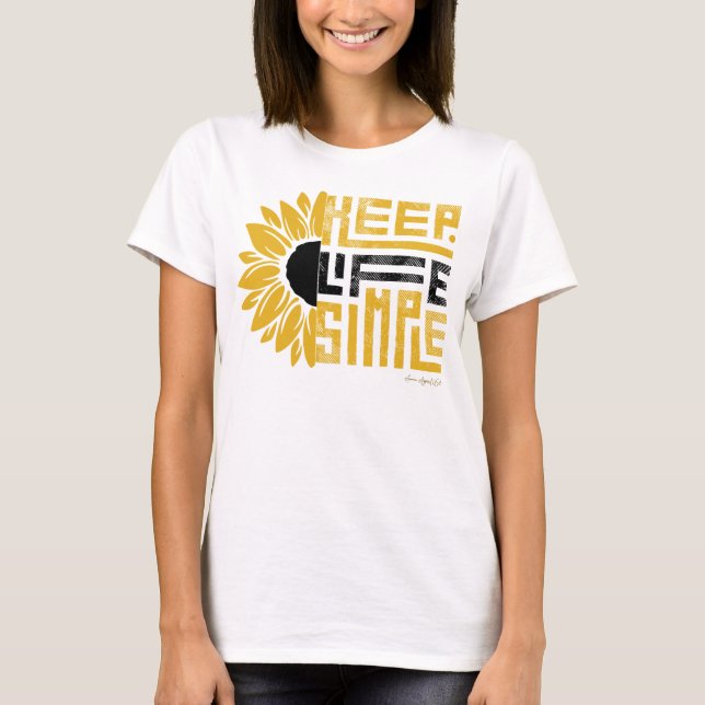 T-shirt Ammo Apparel USA Keep Life Simple II Femme's (Devant)