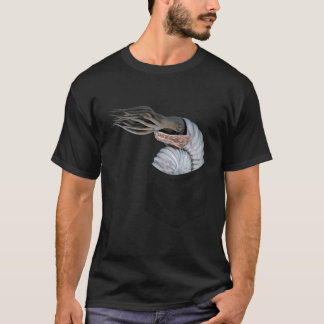 T-shirt Ammonite Dans La Poche Ammonoïdes Mollusques Peler