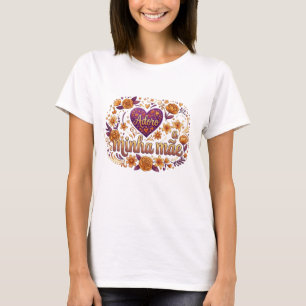T-shirt Amo a minha mãe,