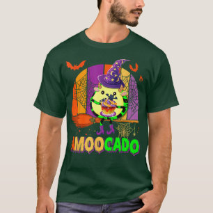 T-shirt Amoocado Avocat Vache Sorcière Halloween Drôle Agr
