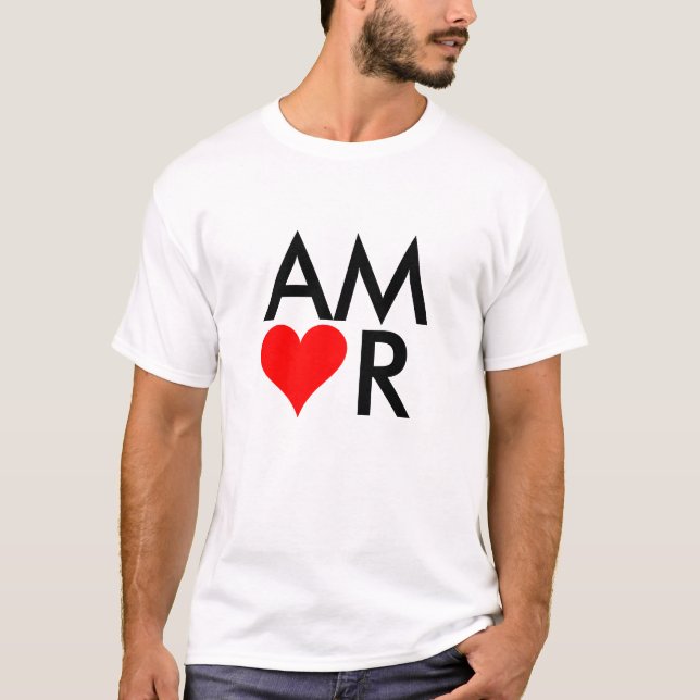 T-SHIRT AMOR (Devant)