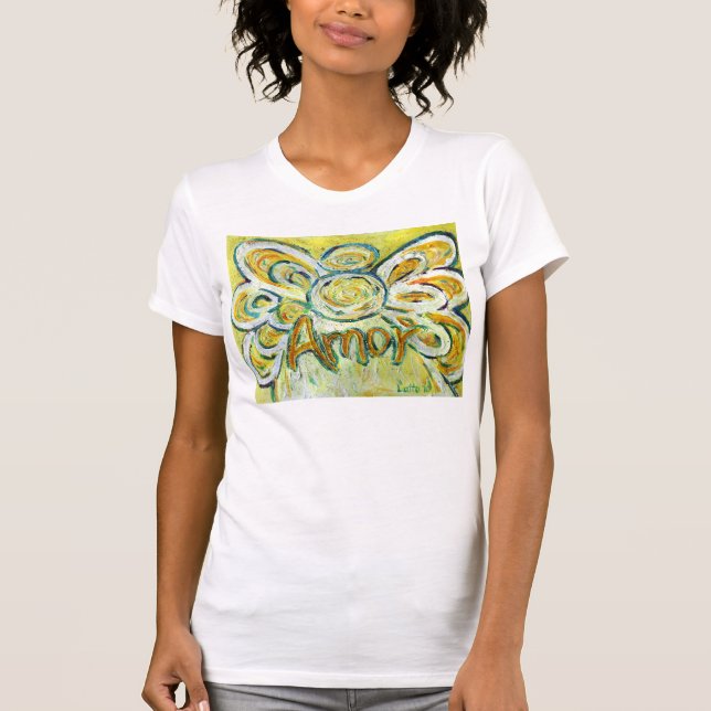 T-shirt Amor Inspiration Angel Shirt (Art sur le côté avan (Devant)