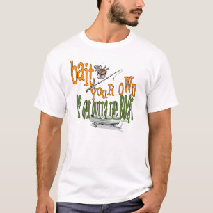 T-shirt Amorcez votre propre chemise de pêche
