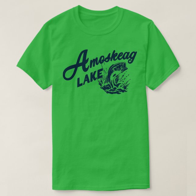 T-shirt amoskeag lakeTShirt (Design devant)