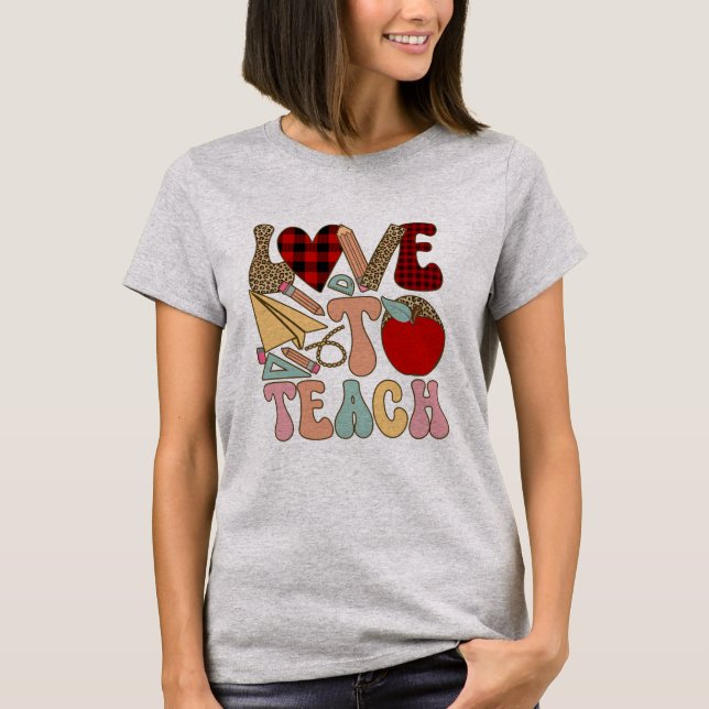 T-shirt Amour À Apprendre (Devant)