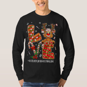 T-shirt Amour Activité Directeur Vie Pyjamas de Noël Nurs