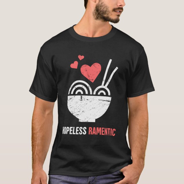 T-shirt Amour Amusant Ramen nouilles Lover japonais Ramen (Devant)