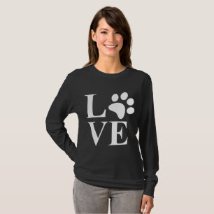 T-shirt Amour Animal De Compagnie Mignon Amateur D'animaux