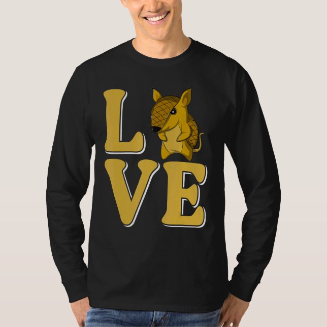 T-shirt Amour Armadillo (Devant)