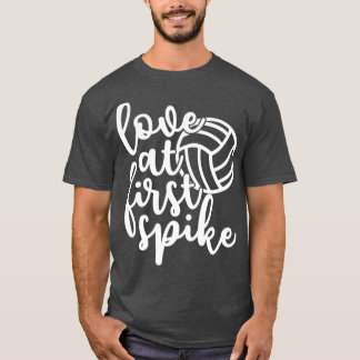 T-shirt Amour Au Premier Spike Volleyball1