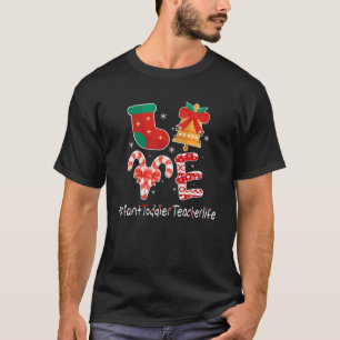 T-shirt Amour bébé bébé enfant enfant enseignant Sucre de