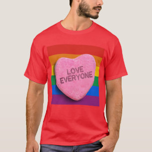 T-SHIRT AMOUR CHACUN SUCRERIE - .PNG