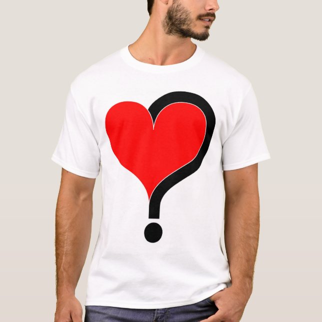 T-shirt Amour ? Chemise (Devant)