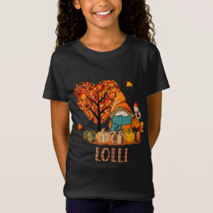 T-Shirt Amour chute gnomes Lolli halloween grand-mère citr