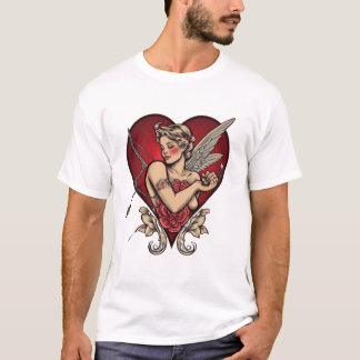 T-shirt Amour classique à l'encre : Tee - shirts de tatoua