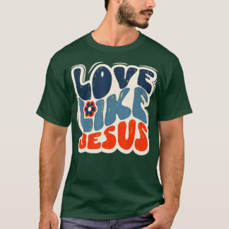 T-shirt amour comme jésus religieux chrétien (5)