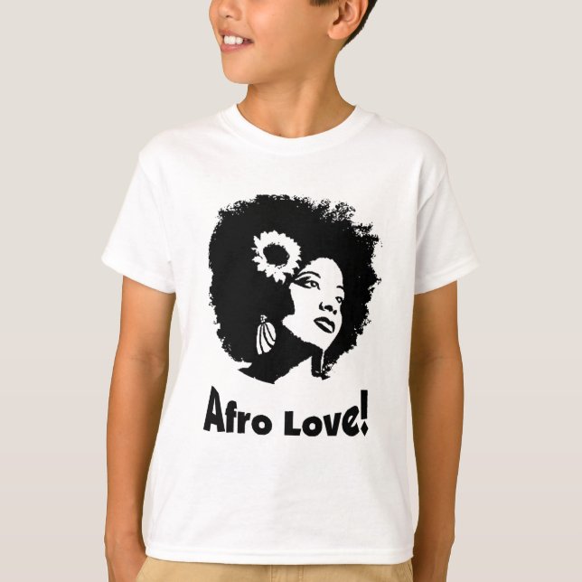 T-shirt Amour d'Afro (Devant)