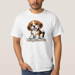 T-shirt Amour de Beagle Amoureux de Chiens