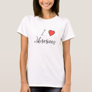 T-shirt Amour de bibliothécaire