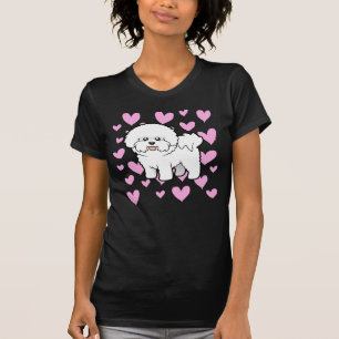 T-shirt Amour de Bichon Frise